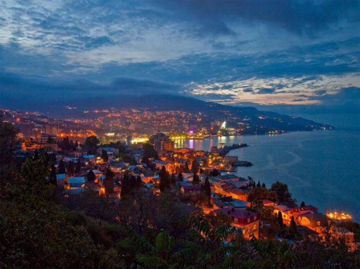 Jalta hotely u moře