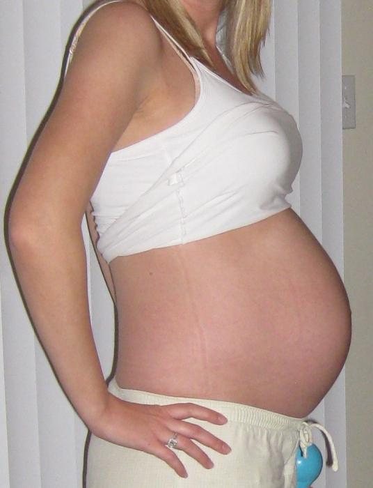 36 teden nosečnosti