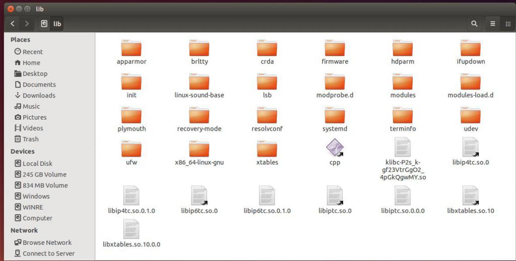 Linux файлова система