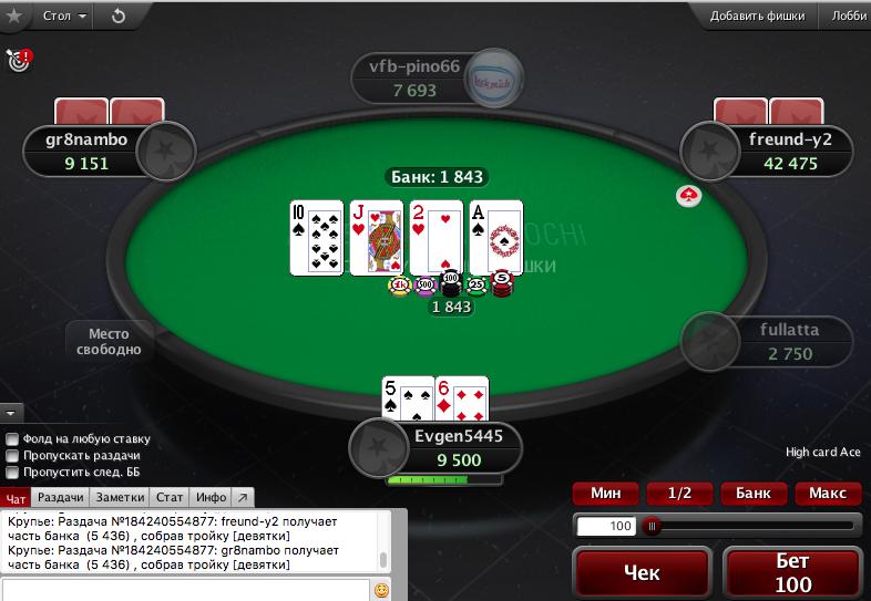 покер играть онлайн платно