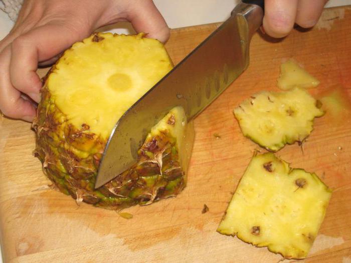 kako odrezati lep ananas