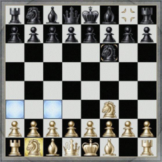 pravidla šachy, jak jde o kusy