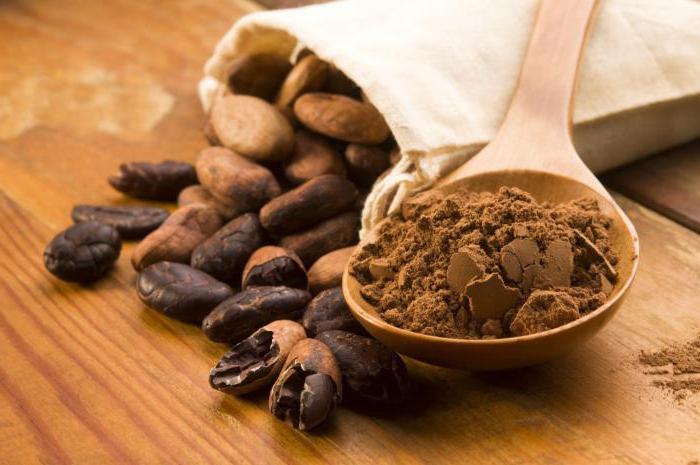proprietà utili di semi di cacao