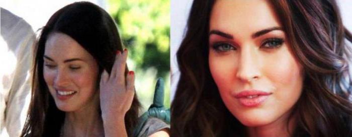 je glumica Megan Fox izgledala prije i poslije plastike