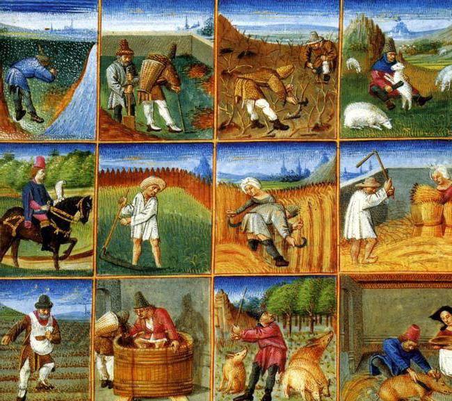 какво са селяните в средните векове