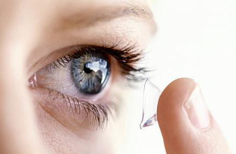 kontaktní čočky pro oči