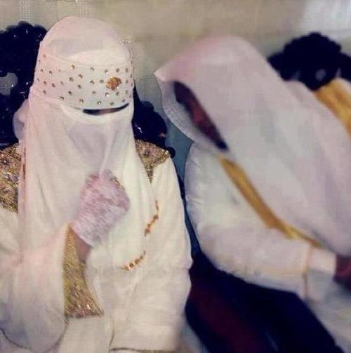 Muzułmańscy małżonkowie w Arabii Saudyjskiej