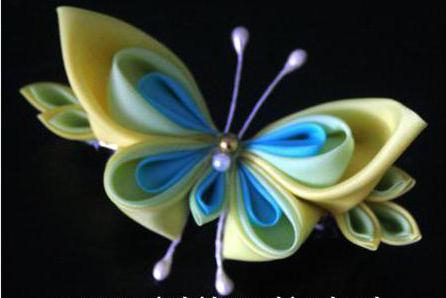 farfalla kanzashi