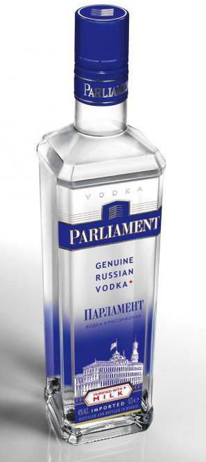 колко бутилки в парламента водка кутия
