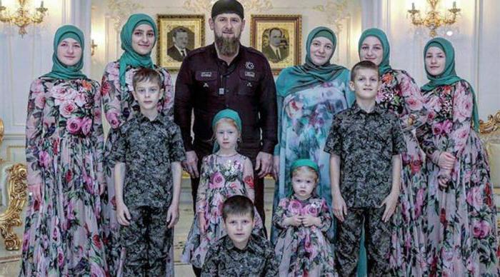 ile lat ma żona Ramzesa Kadyrowa