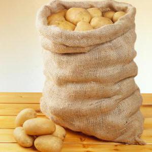 koliko u prosjeku teži vreća krumpira
