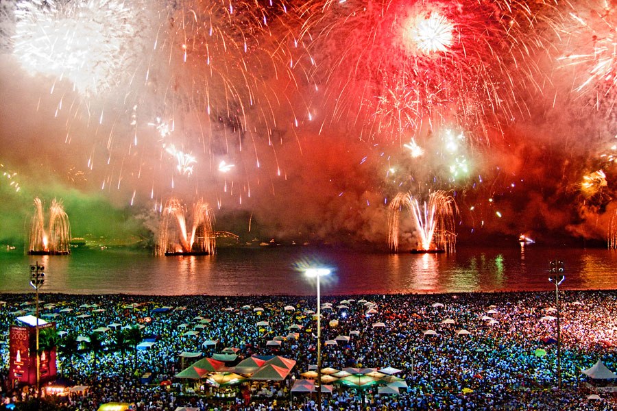 Jak oslavit Nový rok v Brazílii