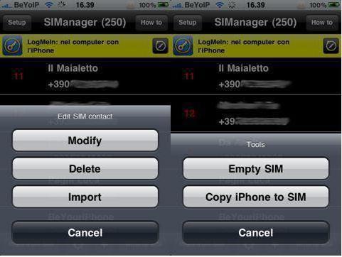 jak skopiować kontakty z iPhone na Sim