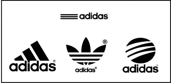 лого на adidas