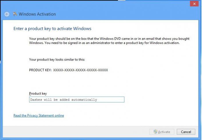 kako aktivirati Windows 8