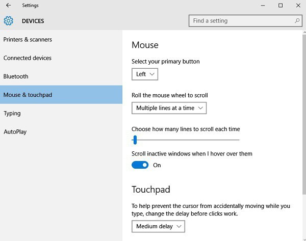 jak nastavit citlivost myši na Windows 7
