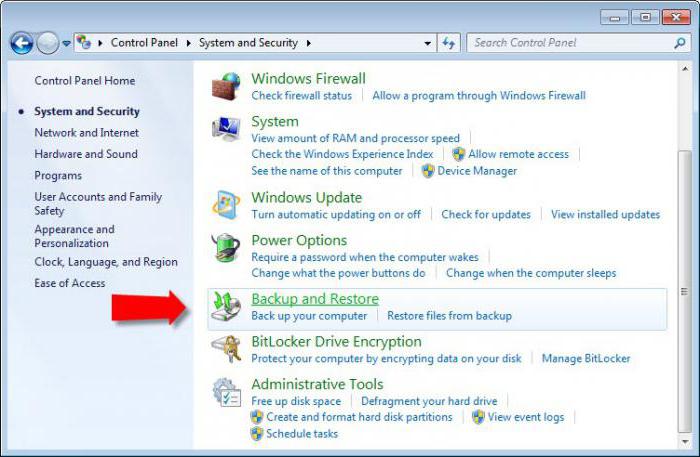 kako varnostno kopirati Windows 7