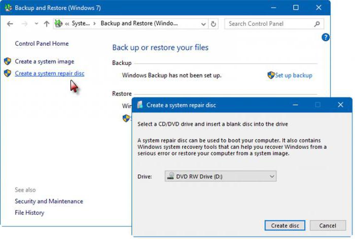 kako to sigurnosna kopija Windows 7 sustava