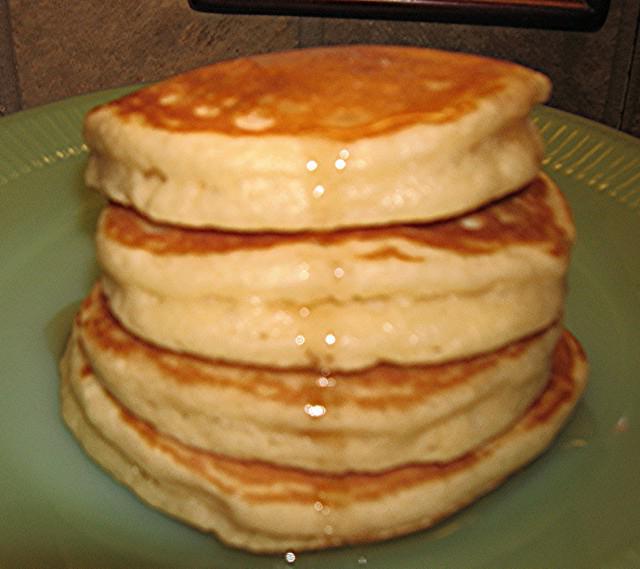 pancake senza uova nel latte