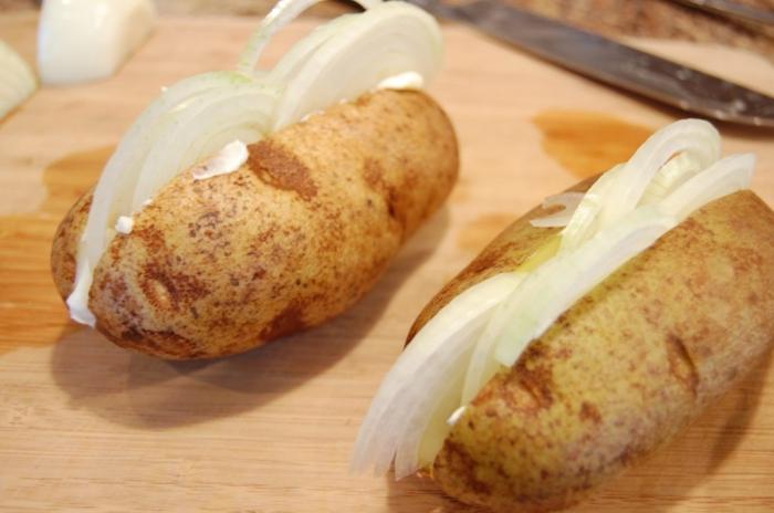 как да се пекат картофи