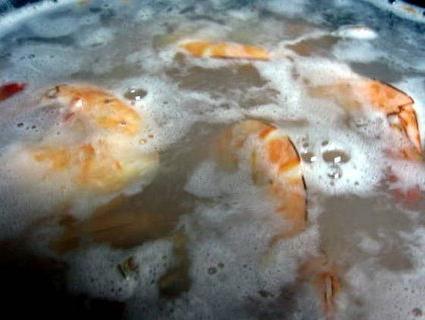 jak vařit krevety