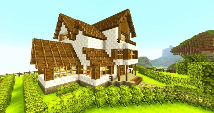 Budowanie domu w Minecrafcie