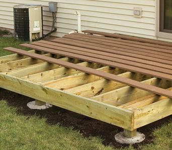 Kako zgraditi leseno verando.