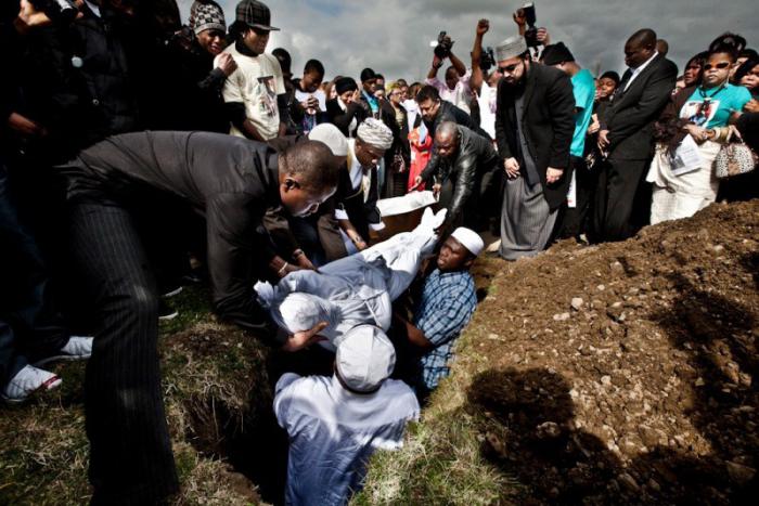 come sono sepolti i musulmani