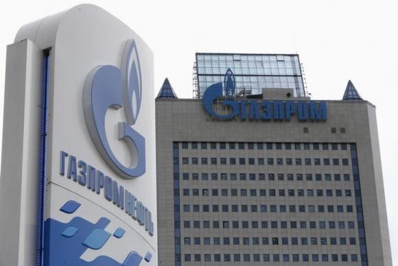 Котировки на акции на Газпром