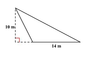 obszar trójkąta