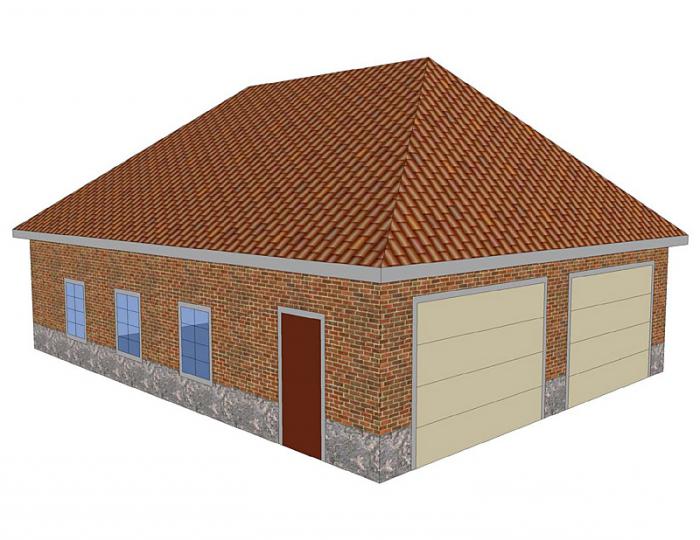 izračun površine strehe