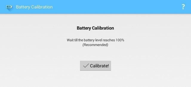 как да калибрирате батерията на android без корен