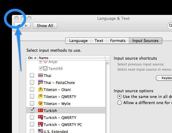 sprememba jezika v MacBooku