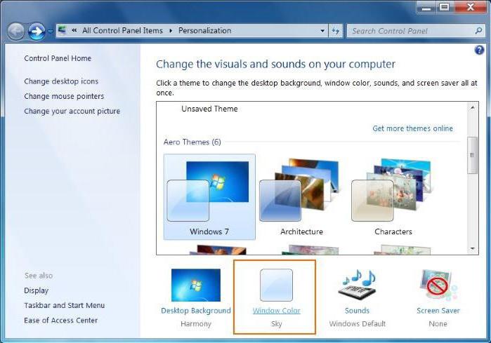 cambia immagine sul desktop di Windows 7