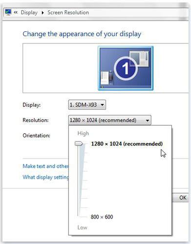 kako promijeniti razlučivost zaslona u sustavu Windows 7