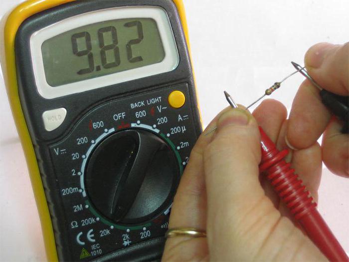 как да проверите резистора на изпълнението на мултицет