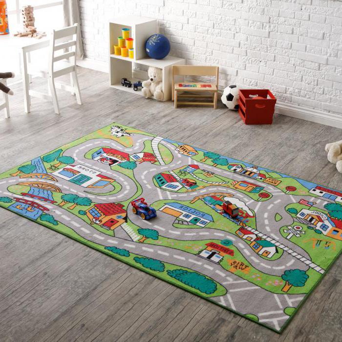 kako odabrati tepih u dječjoj sobi