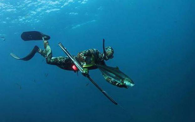 Стрела с арбалет за подводен риболов