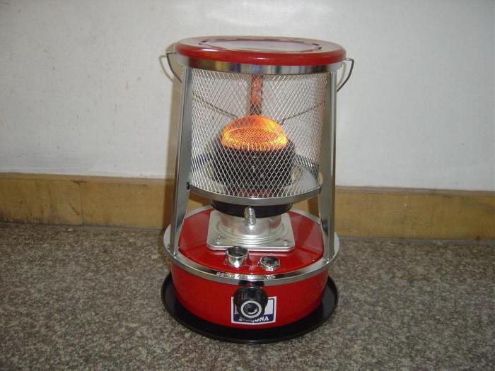 komfort kerosenového ohřívače