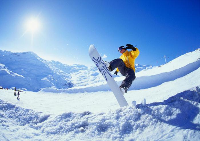 foto dello snowboard