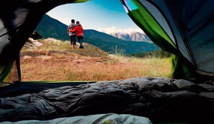 kako izbrati turistični šotor