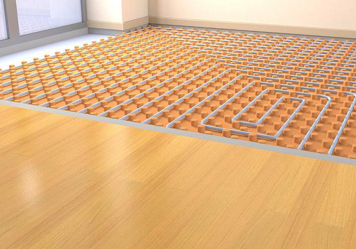 tepelně izolační rohože pro podlahové vytápění vodou