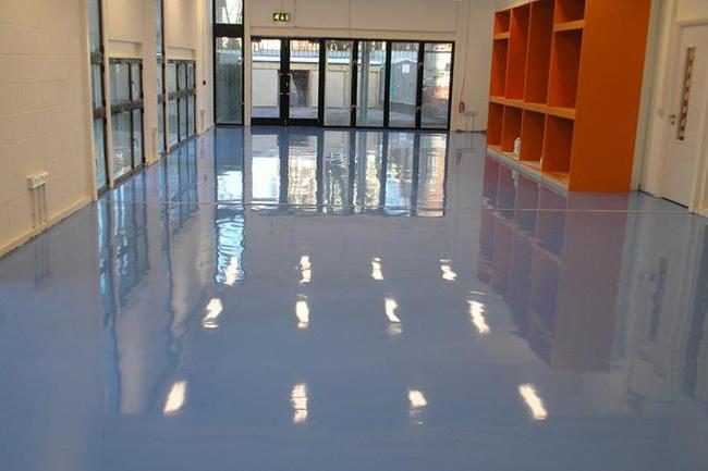 акрилна бетонна боя за устойчивост на износване на пода