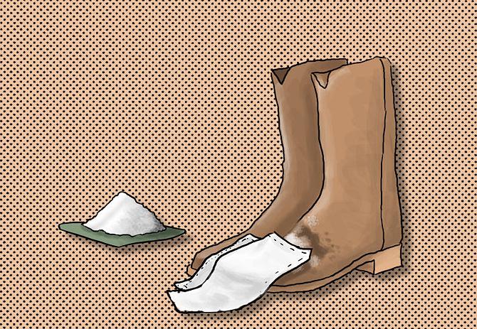 как да почистваш велурени обувки