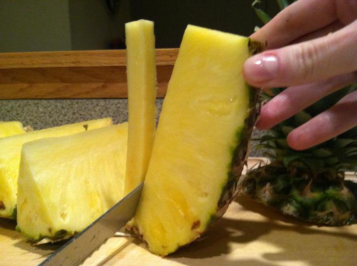 как да се обели ананас