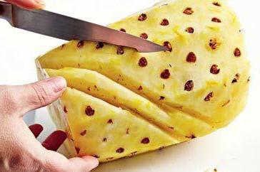 jak wyczyścić ananas
