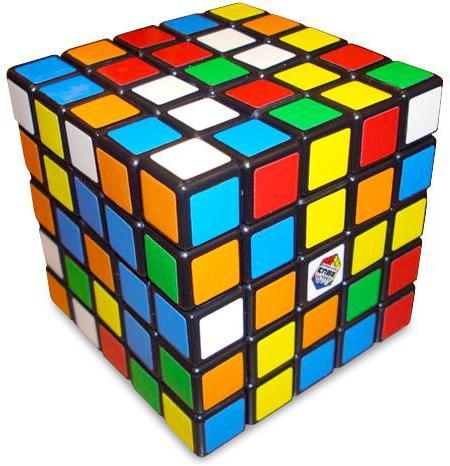 как да се съберат 5x5 куб Рубик