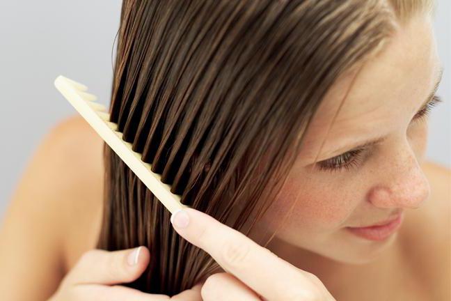 kako češljati vrhove kose