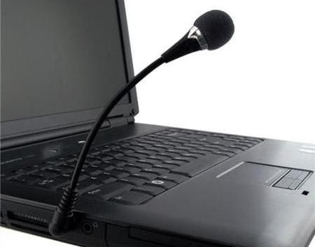 dove collegare il microfono al laptop