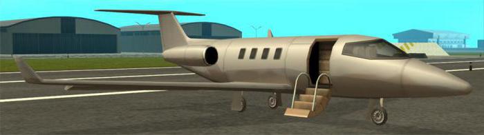 osobní letadlo v GTA San Andreas